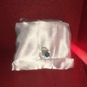 Diamond silk makeup clutch by Doodlez